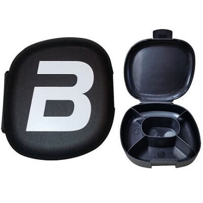 Biotech Usa Pillbox - Black - Square Shape