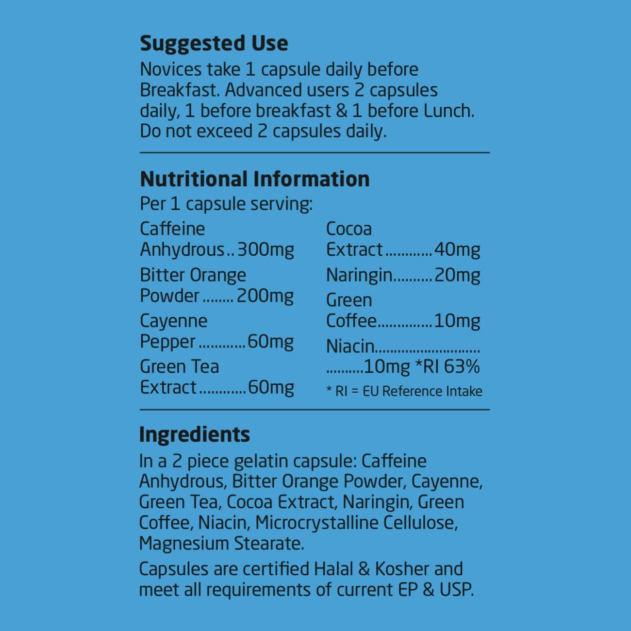 Weight Management System T6 Fat Burner - 60 Caps