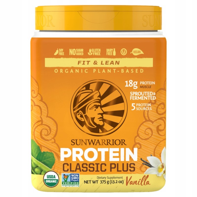 Sunwarrior Protein Classic Plus Organic - 375g