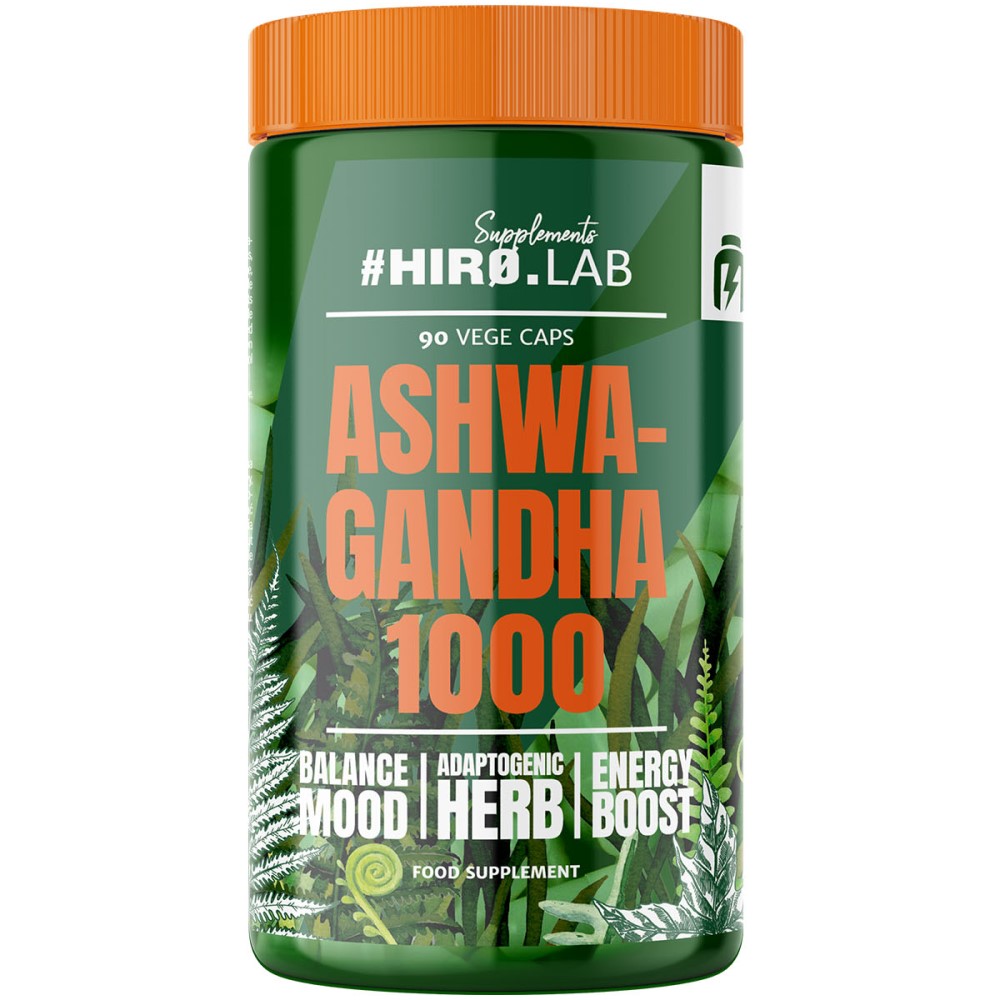 Hiro Lab Ashwagandha 1000mg - 90 Veg Caps