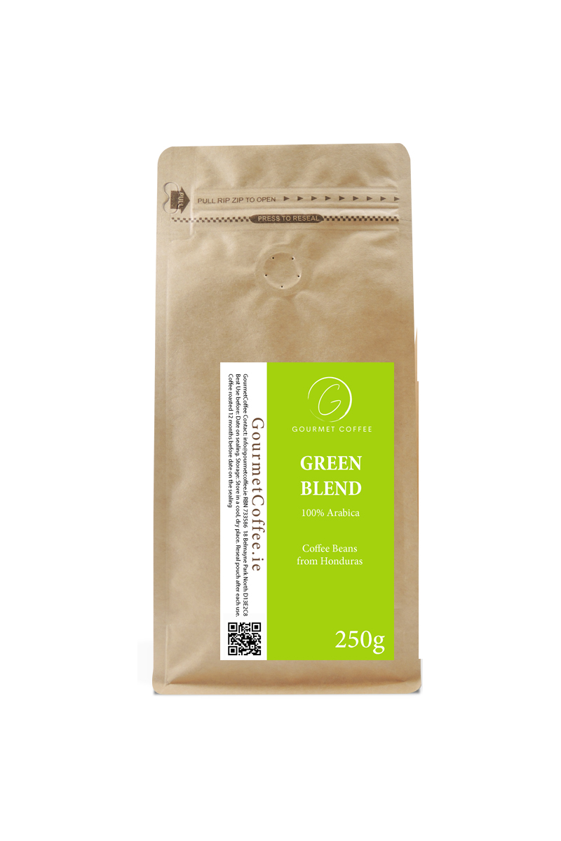 Gourmet Coffee Beans - Green Blend BIO Coffee 1kg