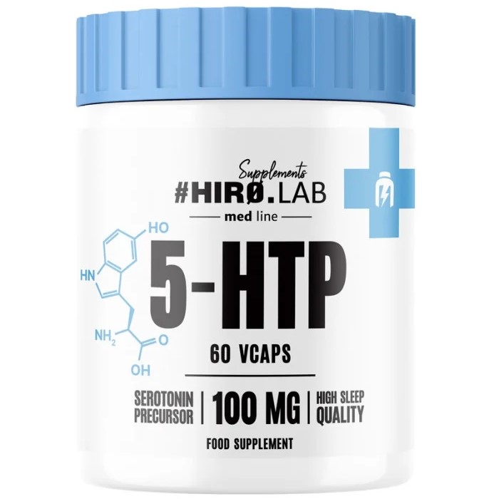 Hiro Lab 5-HTP 100mg - 60 caps