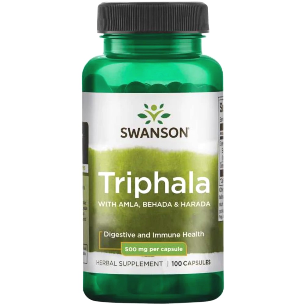 Swanson Triphala 500 - 100 caps