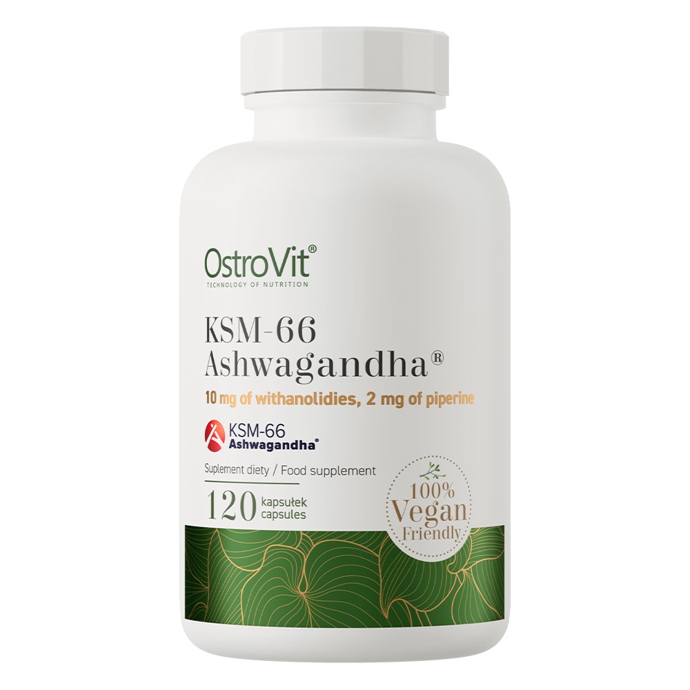 OstroVit KSM-66 Ashwagandha® VEGE - 120 capsules