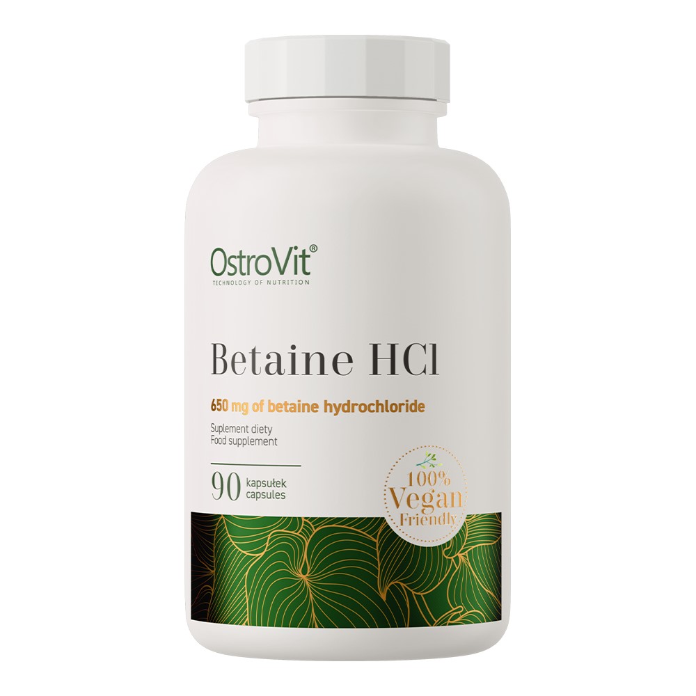 OstroVit Betaine HCl VEGE - 90 caps