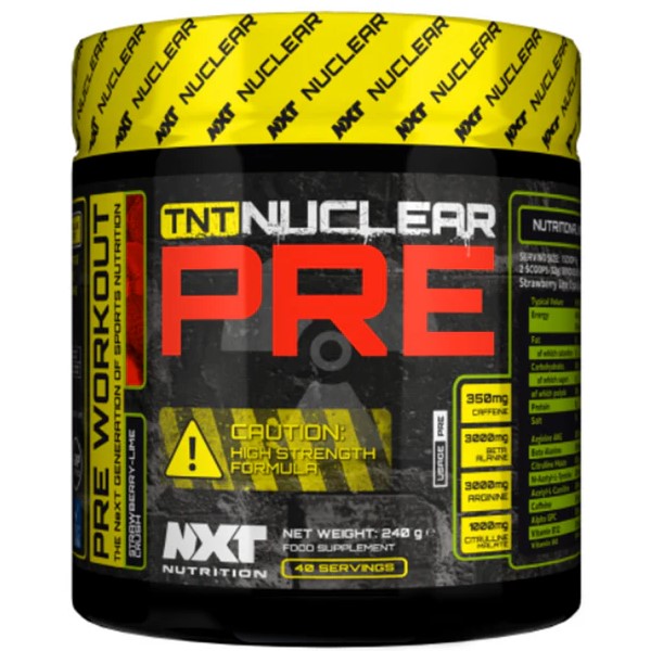 NXT Nutrition TNT Nuclear PRE - 40 Servings