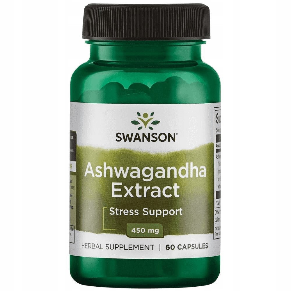 Swanson Ashwagandha Extract 450mg - 60 caps